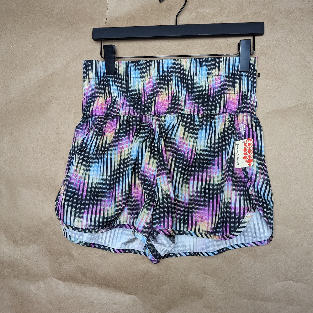 Nwt Fp Movement The Way Home Euphoria Print Shorts - image 5